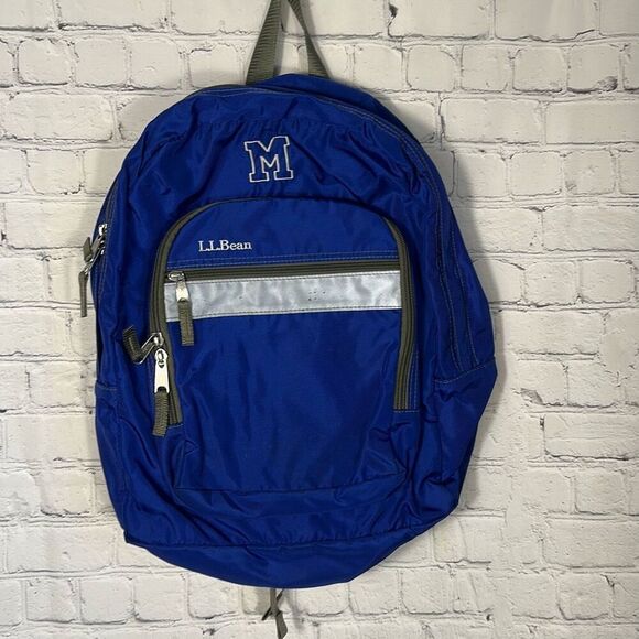 LL Bean Original Book Pack Back Bag Backpack Style - Picture 1 of 11